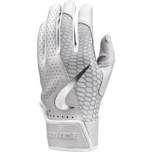 Nike Force Elite Baseball Gloves Large White